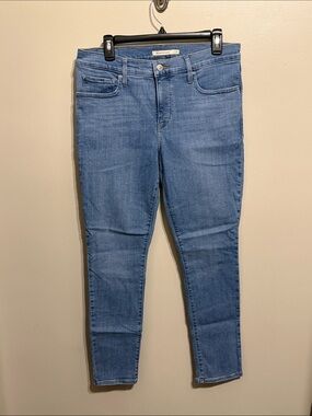 Women’s Light Blue Stretch Skinny Jeans